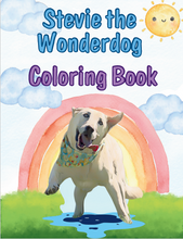 Load image into Gallery viewer, Stevie the Wonderdog Coloring Book
