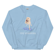 Load image into Gallery viewer, Original Stevie the Wonderdog Unisex Crewneck