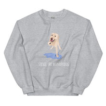 Load image into Gallery viewer, Original Stevie the Wonderdog Unisex Crewneck