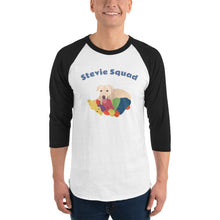 Load image into Gallery viewer, Stevie Squad Official T-Shirt - Baseball raglan sleeve