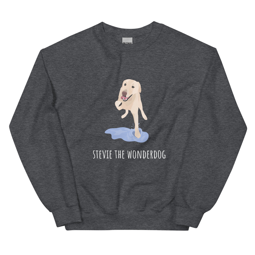 Original Stevie the Wonderdog Unisex Crewneck