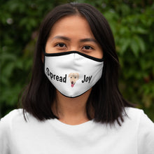 Load image into Gallery viewer, Spread Stevie Joy Fitted Polyester Face Mask
