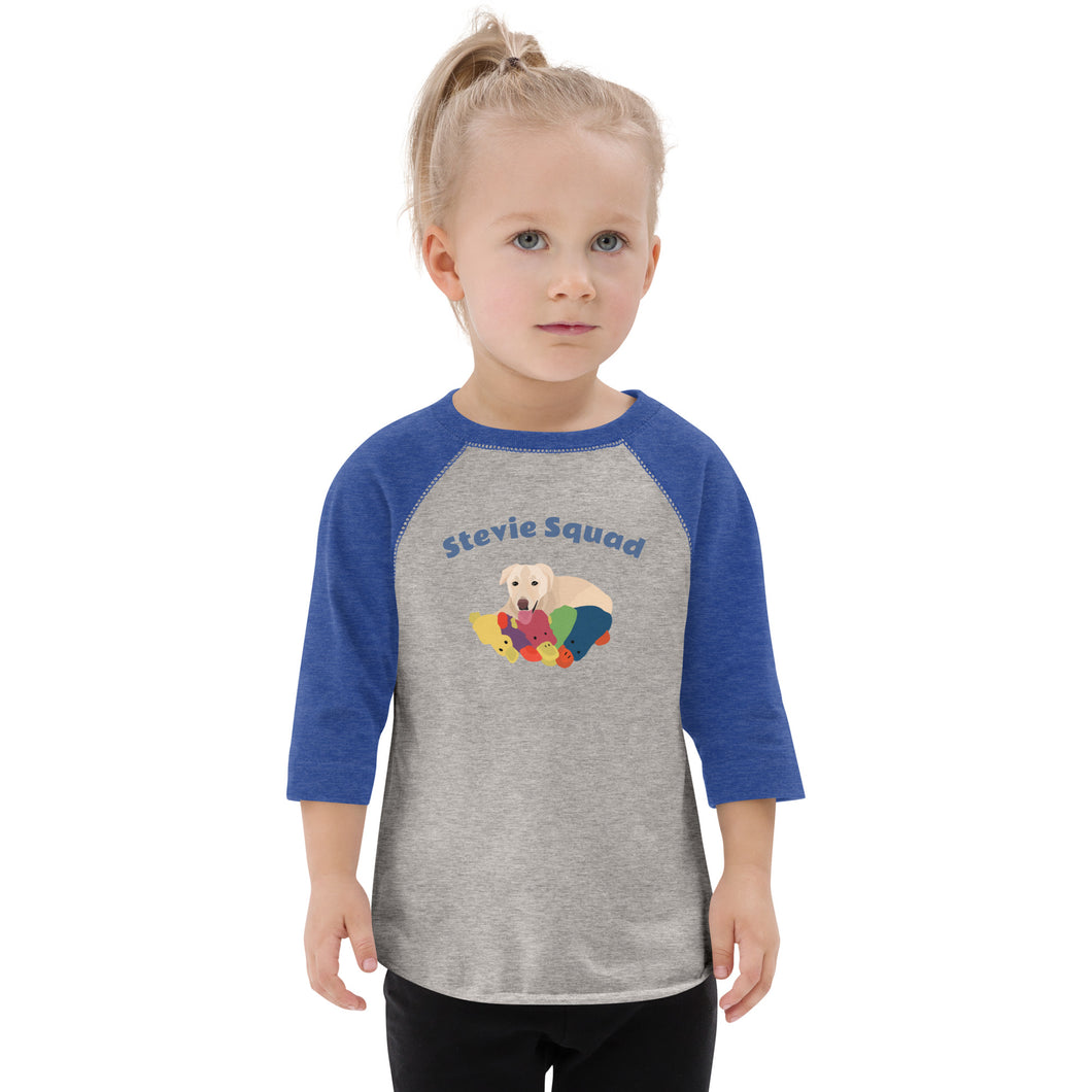 Stevie Squad Toddler T-shirt 3/4 sleeve
