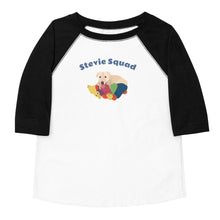 Load image into Gallery viewer, Stevie Squad Toddler T-shirt 3/4 sleeve
