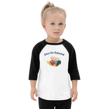 Load image into Gallery viewer, Stevie Squad Toddler T-shirt 3/4 sleeve
